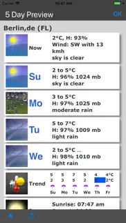 more weather iphone resimleri 2