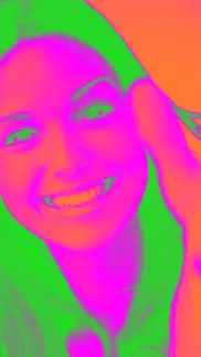 glow camera - take cool neon glam selfie photos iphone capturas de pantalla 1