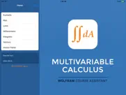 wolfram multivariable calculus course assistant iPad Captures Décran 1