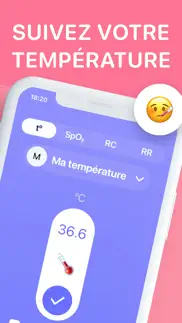 body temperature app for fever iPhone Captures Décran 1