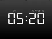 digital clock - bedside alarm ipad images 3