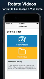 video rotate - fix rotation iphone images 1