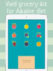 alkaline foods diet food list acidity guide ph app ipad images 1