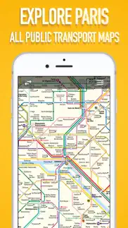 paris metro map. iPhone Captures Décran 1