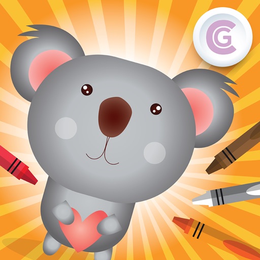 Kid Coloring HD - Animal coloring book for me app reviews download