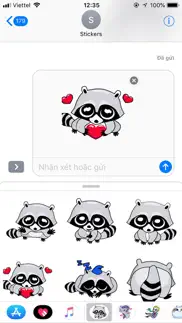 raccoon cute funny stickers iphone images 2