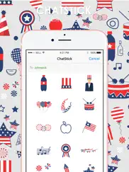 4th of july stickers for imessage by chatstick ipad images 1