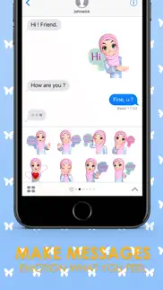 amarena hijabgirl eng stickers for imessage iphone images 2