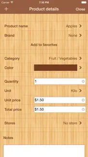 shoppinglist pro edition iphone images 3