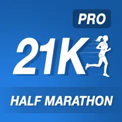 half marathon- 21k run app logo, reviews