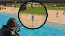 sniper shooter 3d - modern sniper war at beach iphone images 4