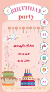 birthday invitation card maker hd iphone images 3