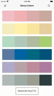 sanzo color palettes iPhone Captures Décran 1