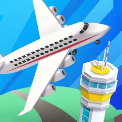 idle airport tycoon - planes logo, reviews