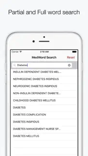 medical dictionary and terminology (aka medwords) iphone images 3