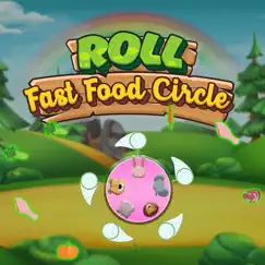roll fast food circle logo, reviews