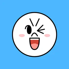 witty-moon emoji - line friends logo, reviews