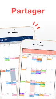 calendrier simple - planning iPhone Captures Décran 3
