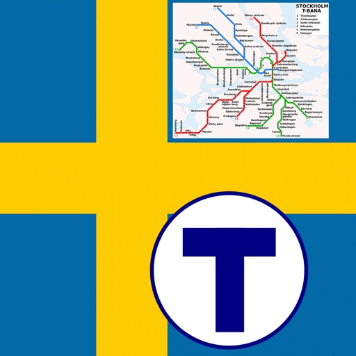 Stockholm Metro - map and route planner app reviews download