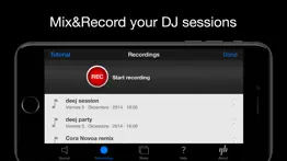 deej - dj turntable. mix, record, share your music iphone resimleri 3