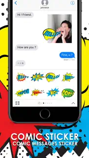 comic message sticker collection for imessage iphone images 2