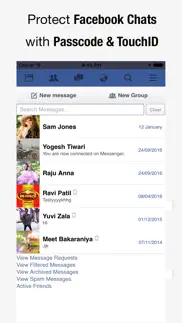 lock for messenger - chats iphone images 2