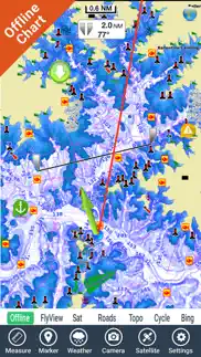 lake murray sc fishing maps hd iphone resimleri 3