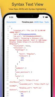 power json editor mobile iPhone Captures Décran 1