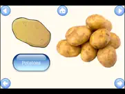 vegetable words baby learning english flash cards ipad images 4