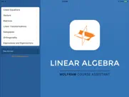 wolfram linear algebra course assistant ipad resimleri 1