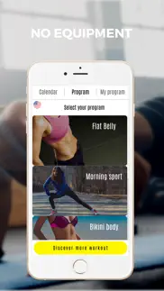 abs 101 fitness - daily personal workout trainer iphone resimleri 2