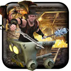 minecart rail rusher war chase-mine survival story logo, reviews