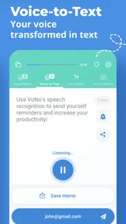 vono | voice-to-text memo note iphone images 3