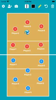 simple volleyball tactic board iphone images 1