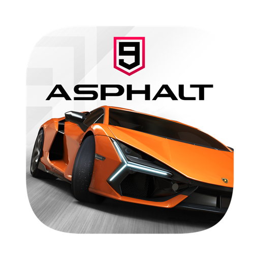 asphalt 9 - legends logo, reviews