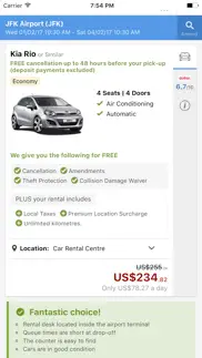 rent a car - cheap rental car price finder iphone images 2