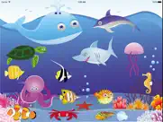 sea animal jigsaws - baby learning english games ipad images 1