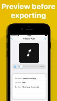 video to mp3 - extract audio iphone images 3