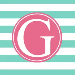 girly monogram wallpapers - cute colorful themes logo, reviews