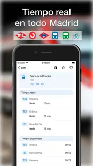 transporte madrid y ttp iphone capturas de pantalla 1