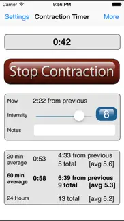 labor and contraction timer iphone images 1