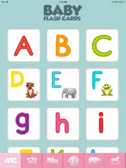baby flash cards game learn alphabet numbers words ipad images 1