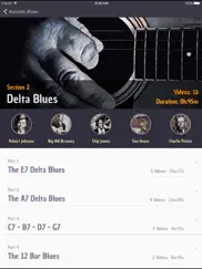 acoustic blues guitar lessons ipad capturas de pantalla 2