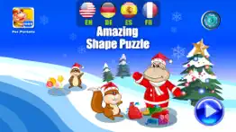christmas shape puzzle- educational preschool apps iphone images 1