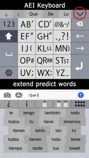 k4us spanish keyboard iphone resimleri 1