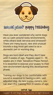 sound proof puppy training iphone images 1