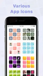 themes - color widgets, icons iphone capturas de pantalla 4