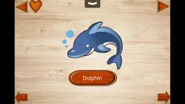 sea animal jigsaws - baby learning english games iphone images 2
