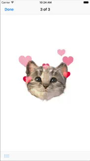little kitten stickers iphone resimleri 4