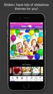 slidee+ slideshow video maker & editor with music iphone images 4